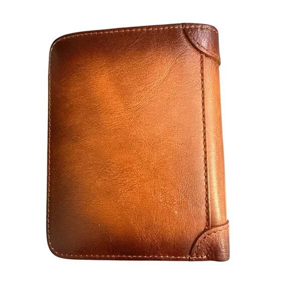 Luxury Leather Cielpha Bifold Wallet With Zip Compartment & Multiple Card Slots - Picture 2 of 5